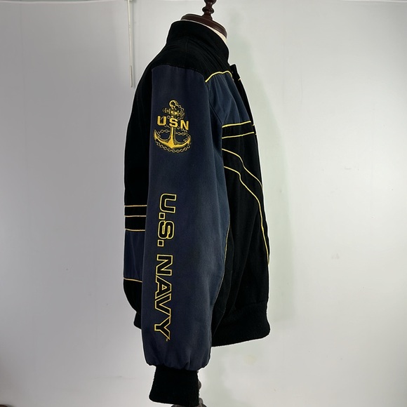 RARE Vintage Men’s US Navy Recon US Services Brigade Jacket Large - Picture 4 of 16